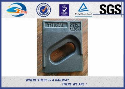 China Customized 9120 / 15 / 38 Carbon Steel Rail Clips with Plain Suface for sale