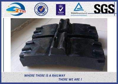 China Low Friction Train Wheel Composite Brake Block Cast Iron / Locomotive Brake Shoe for sale