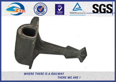 China Plain Surface Cast Iron Rail Shoulder Embedded Part For Railway Fastening System for sale