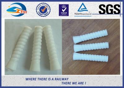 China Railway HDPE Plastic Sleeves In Concrete Ties White Or Yellow Color for sale