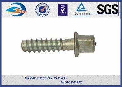 China SS8 Railway Sleeper Screws Railroad Screw Spikes With HDG Coating for sale