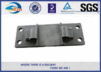 China Railway Cast Iron Base Sole Rail road Plates Steel Tie Plate for sale