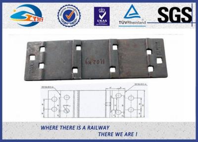 China Customized Surface Forged Rail Tie Plate QT500-7 Cast Rail Base Plate for sale