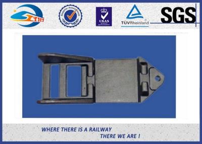 China Custom Carbon Steel Rail Tie Plate Plain Oiled by rolled / steel base plate for sale
