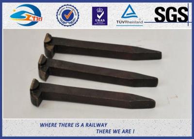 China Railroad Track Spikes Rail Dog Spikes used to fasten rails in a railway system for sale