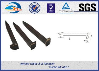 China Customized Track Spikes Screw Track Spikes Railway Fasteners for sale