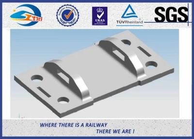 China High Tensile Strength Plain Railroad Tie Plates as Track Fasteners for sale
