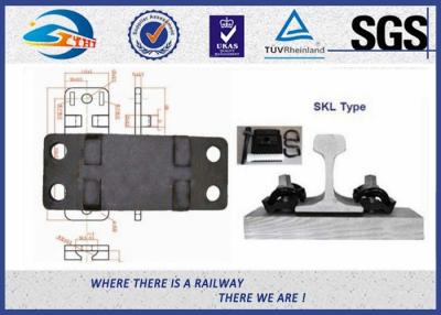 China Strength Carbon steel Plain Railroad Tie Plate For Railway Fasteners for sale