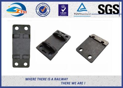 China Double Shoulder Forged Cast Rail Base Plate Hole Diameter 10MM for sale