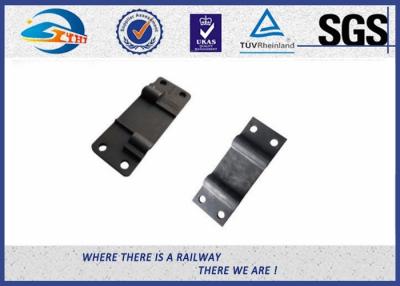China OEM Cast Steel Railroad Tie Plates For Rail Construction , Rail Base Plate for sale