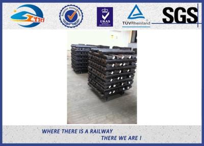 China SGS Hot Rolled Steel 4 / 6 Hole Railway Fish Plate For Connecting Rails for sale