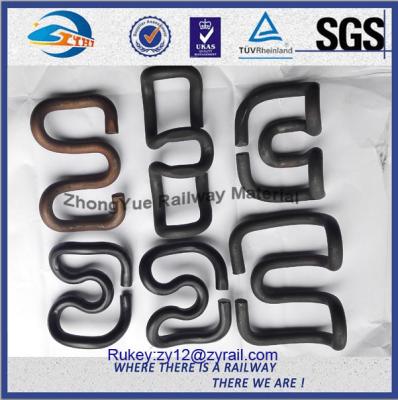 China Custom SKL Crane Rail Clips E Clips Fasteners With Oxide Sprayed for sale