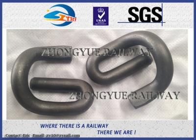 China E forma los clips elásticos del carril de 60Si2MnA 60Si2MnA con negro del óxido en venta