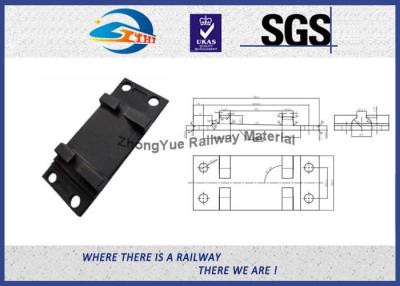 China High Tensile Cast Iron Tie Plate for Railway Fastening System SKL12 plain Q235 for sale