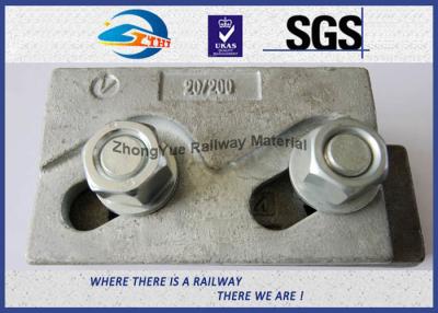 Cina Morsetto ferroviario ad alta resistenza dei doppi occhi della clip 9220 per la rotaia di scorrimento QU80 QU100 QU120 A75 A100 A120 in vendita