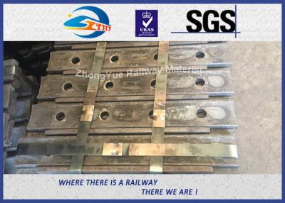 China Standard Railway Joint Bar Rail AREMA2007 136RE Rail Track Steel FishPlates 50# Material for sale
