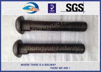 China Grade 8.8 Bridge / Railway Bolt Fish Bolts For Fasten Rail Joints for sale