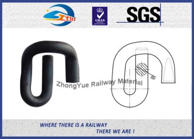 China Tipo elástico ferroviario abrazaderas del ferrocarril E de los clips del carril de E1609 E1809 E2055 E2091 en venta
