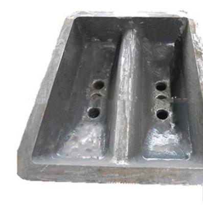 China Two Cavity Dross Pan Steel Castings 1500x1500 for sale