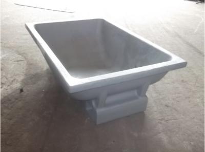 China Sow Mold Dross Pan For Aluminum Scrap Recycling for sale