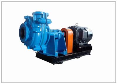 China 63mm Particle Horizontal Slurry Pump 8/6 Rubber Lined Slurry Pumps Anti Corrosion for sale