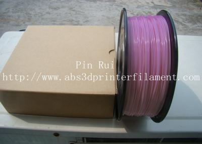 Chine PLA de haute qualité de filament de l'imprimante 3D 1.75mm 3mm pour le blanc au filament léger pourpre de changement à vendre