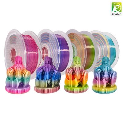 China Pla Rainbow 3d Printer Filament Macarons Multicolour for sale