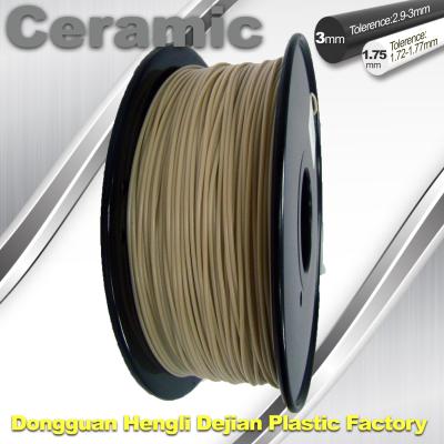 China Surface Light / Ceramic Texture  3d Printing Filament Materials Plastic Strips for sale