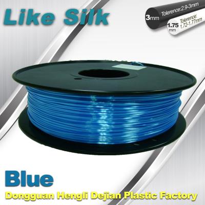 China Polymer Composites 3D Printer Filament Blue Easy Stripping Print Smooth for sale