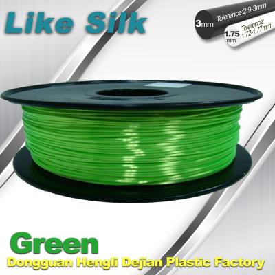 China Polymer Composites 3D Abs Printer Filament Imitation Silk  Filament Easy Stripping for sale