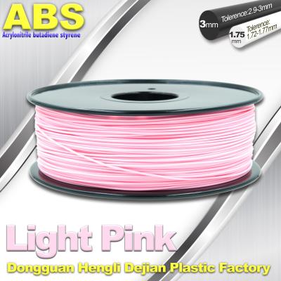 China High Performance Solidoole FDM 3d Printer Filament 1.75mm / 3mm ABS Filament for sale