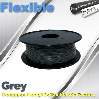 China 1.75 / 3.00mm Flexible 3d Printer Filament  0.8KG / Roll for sale