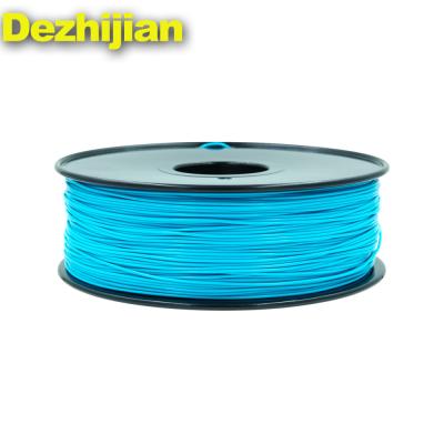 China Recycled Green 1.75 PLA Filament / 3d Printer Plastic Filament for sale