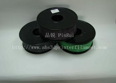 China ABS 3d printer material Color Changing Filament 1.75 / 3.0mm  three colors for sale