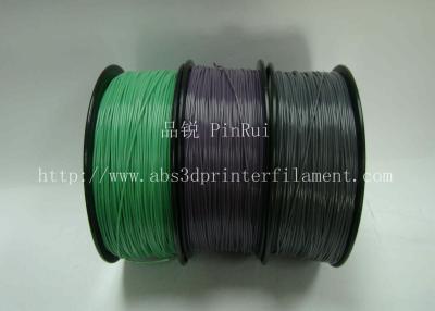 China Custom Color Changing abs and pla filament 1.75 / 3.0mm Grey to white for sale