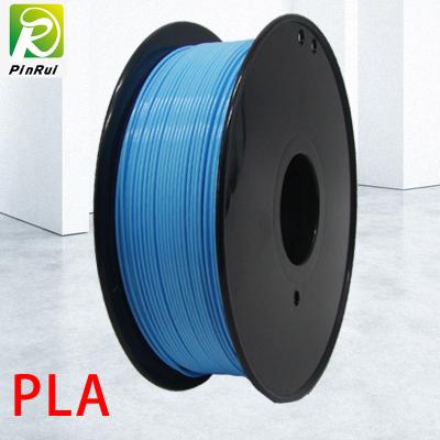 Chine Le PLA brillant de filament du filament 1.75mm de PLA lissent 3D l'imprimante imprimée Filament 1kg/roll à vendre