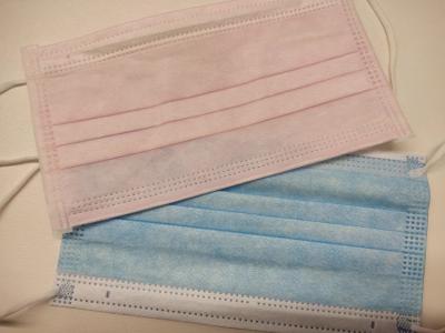 China Comfortable PP 3 Ply Nonwoven Fabric Disposable Face Mask Size 17.5*9.5cm for sale