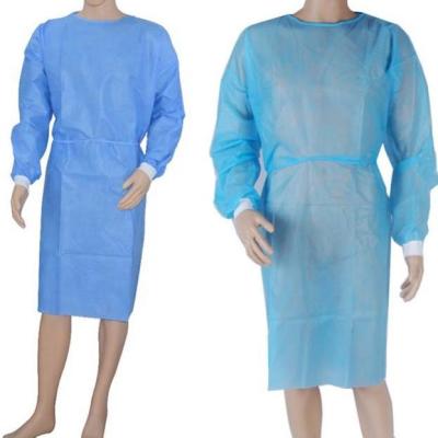 China Full Body Disposable Isolation Gown With Hood Protective Clothing for sale