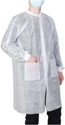 Китай Nonwoven цвет пинка воротника пальто v SMS устранимый хирургический продается