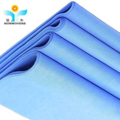 China 0.5mm Thickness Medical Gown Fabric 50gsm Disposable with Sailing Schedule for sale
