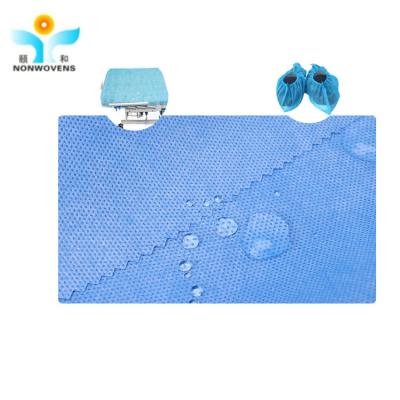 China Medical SMS Non Woven Fabric With The Alcohol Blood Oil Repellent Treatment for sale