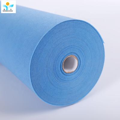 China Soft 1.6m SMS Non Woven Fabric Waterproof Antistatic For Surgical Gown for sale
