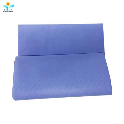 China Anti Static SMS Non Woven Fabric White Breathable Hydrophilic 100m for sale