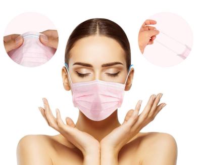 China Breathable Disposable Surgical Face Masks 17.5*9.5cm For Medical for sale