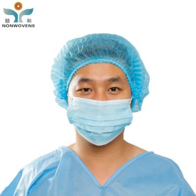 China 1000pcs MOQ Disposable 3 Ply Face Mask Earloop Elastic 25+25+25 Gsm for sale