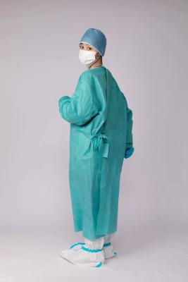 China Medical Sterile Disposable Surgical Gown Apparel E.O. Non Sterile Styles 50gsm for sale