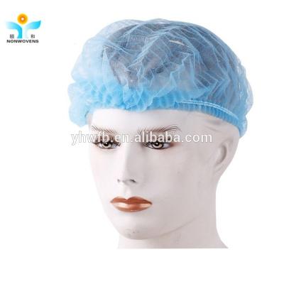 China OEM PP Disposable Hair Net Cap Single / Double Elastic 19