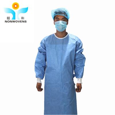 China 35 Gsm Disposable Protective Coverall Disposable Medical Protective Clothing Sms Doctor for sale