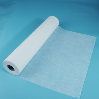 China 30gsm PP PE non-woven fabric Laminated Disposable Bedsheet Roll For Inpatient Ward for sale