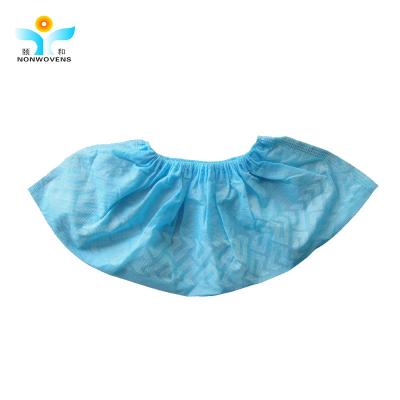 China Light Weight Overshoes Non Woven Waterproof Non Skid Shoe Covers for sale